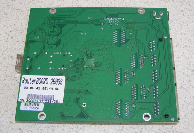 Mikrotik rb260gs настройка sfp